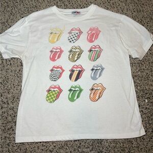 White Graphic Women’s  T-Shirt